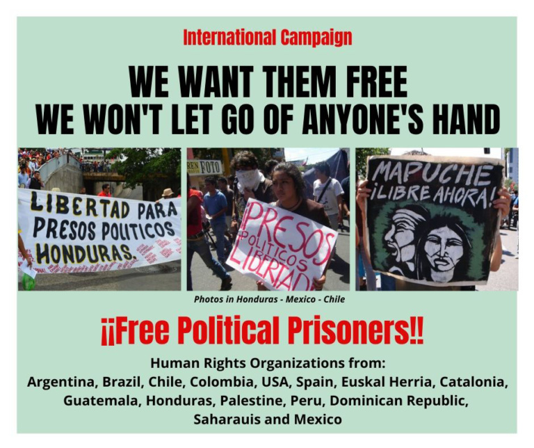 Global campaign for the freedom of political prisoners SOA Watch