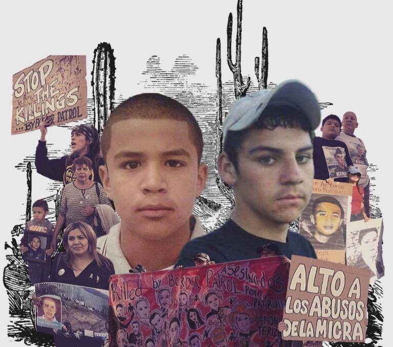 José Antonio Elena Rodríguez, de 16 años, y de Sergio Adrián Hernández Güereca, de 15 años, ambos fueron asesinados, estando en el lado de México, por disparos de agentes de la Patrulla Fronteriza.